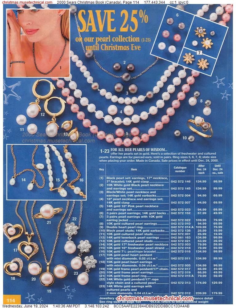 2000 Sears Christmas Book (Canada), Page 114
