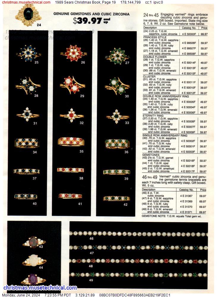 1989 Sears Christmas Book, Page 19