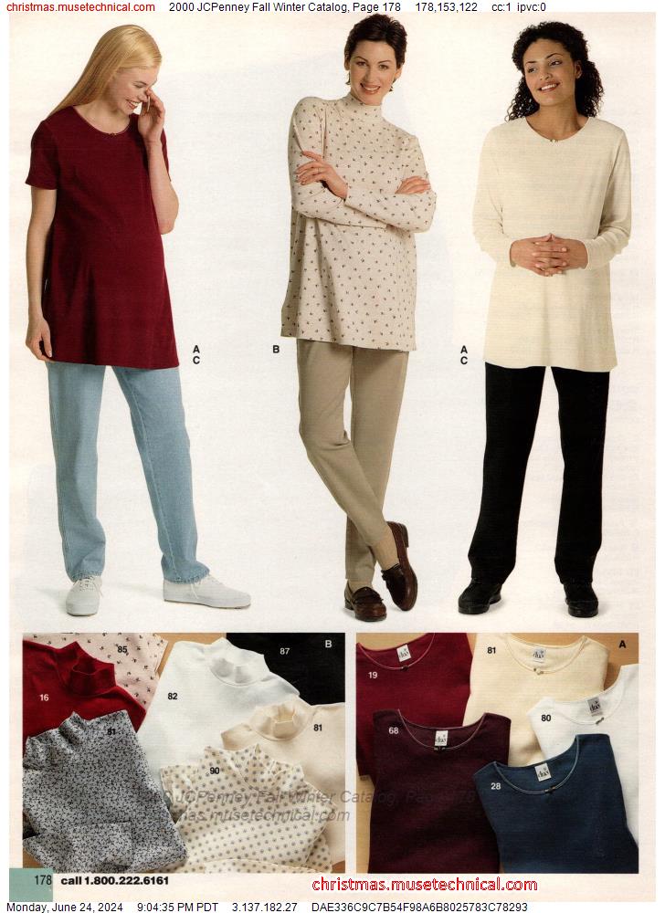 2000 JCPenney Fall Winter Catalog, Page 178