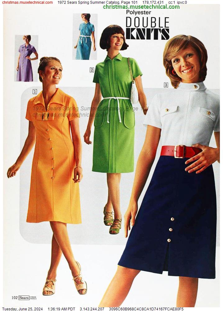 1972 Sears Spring Summer Catalog, Page 101