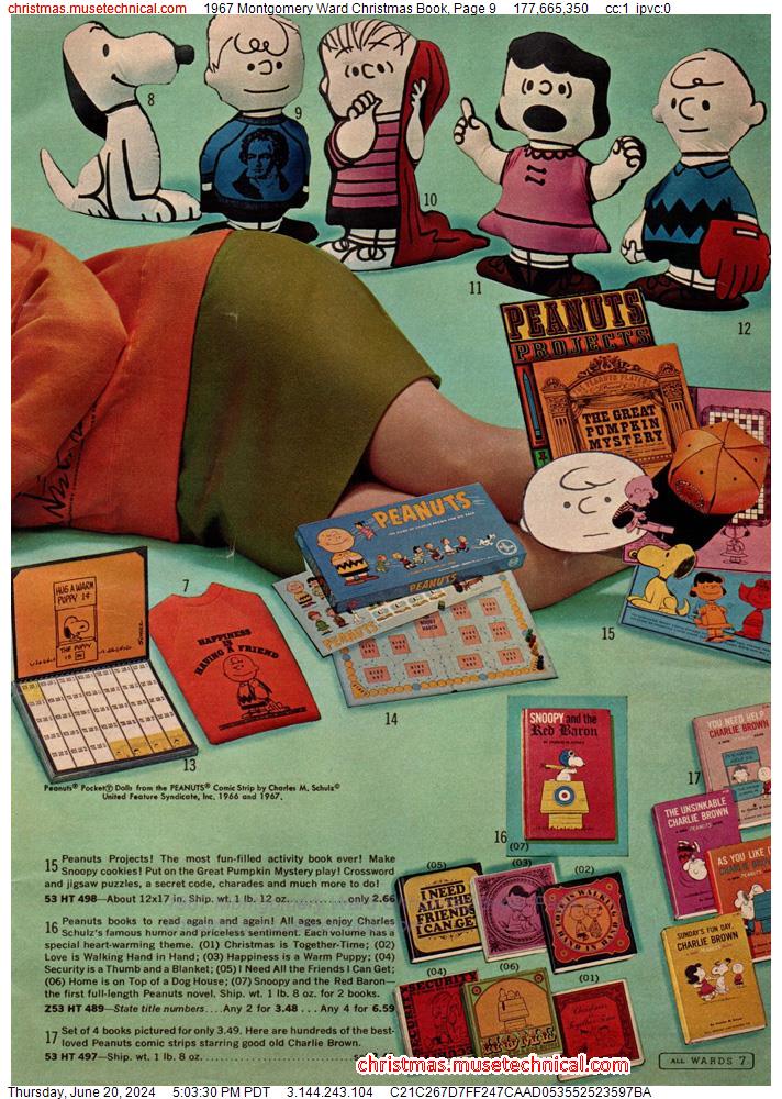 1967 Montgomery Ward Christmas Book, Page 9