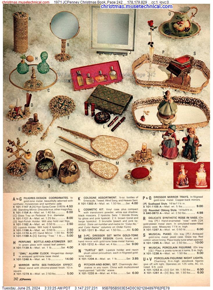 1971 JCPenney Christmas Book, Page 242