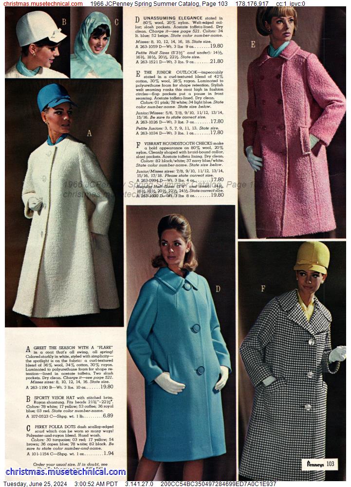 1966 JCPenney Spring Summer Catalog, Page 103