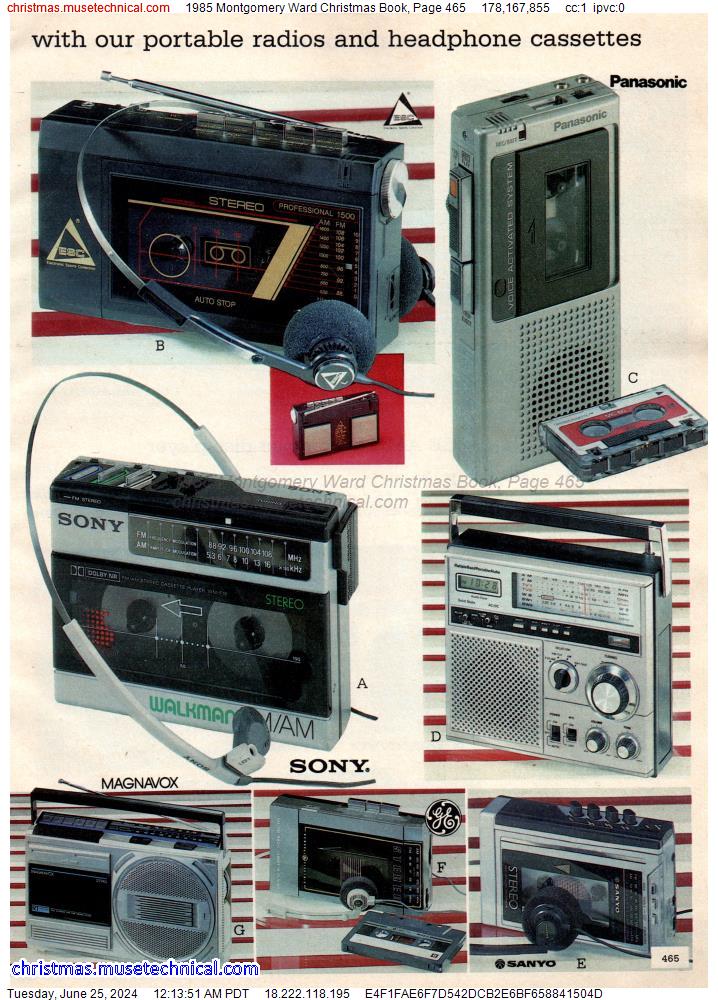 1985 Montgomery Ward Christmas Book, Page 465