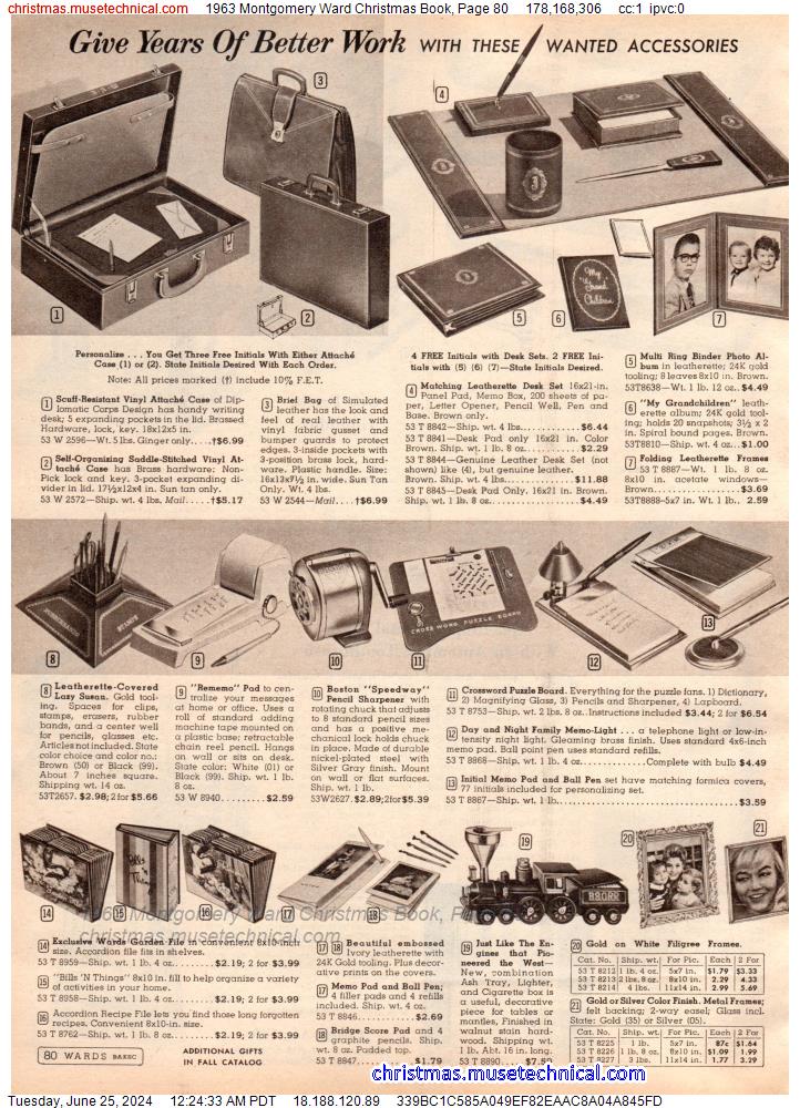 1963 Montgomery Ward Christmas Book, Page 80