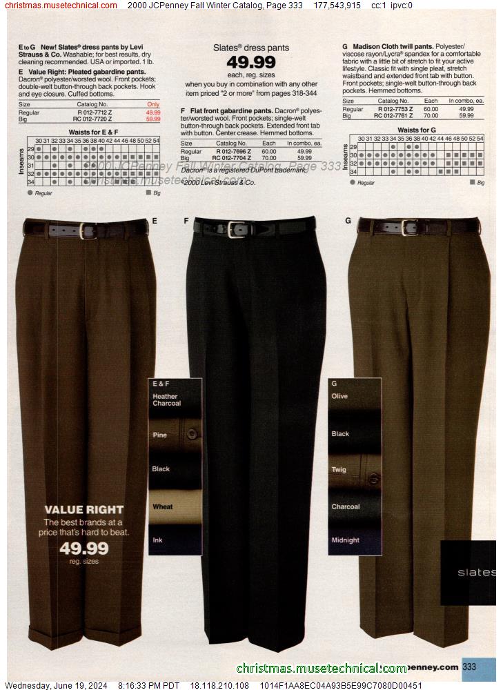 2000 JCPenney Fall Winter Catalog, Page 333