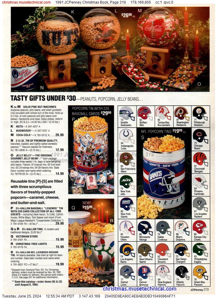 1991 JCPenney Christmas Book, Page 319