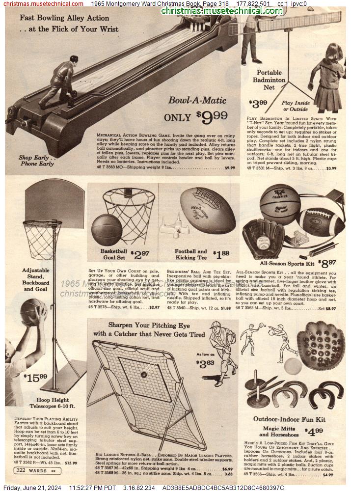 1965 Montgomery Ward Christmas Book, Page 318