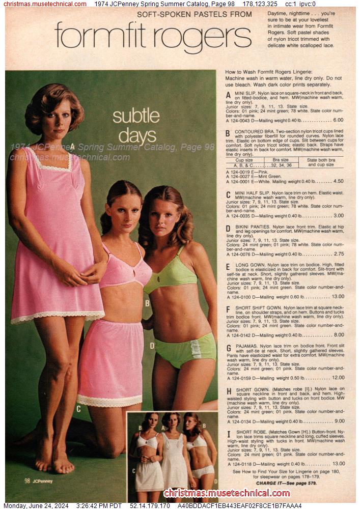1974 JCPenney Spring Summer Catalog, Page 98