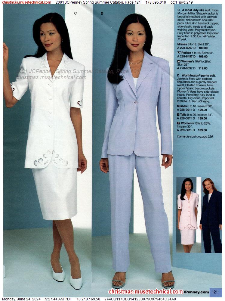 2001 JCPenney Spring Summer Catalog, Page 121