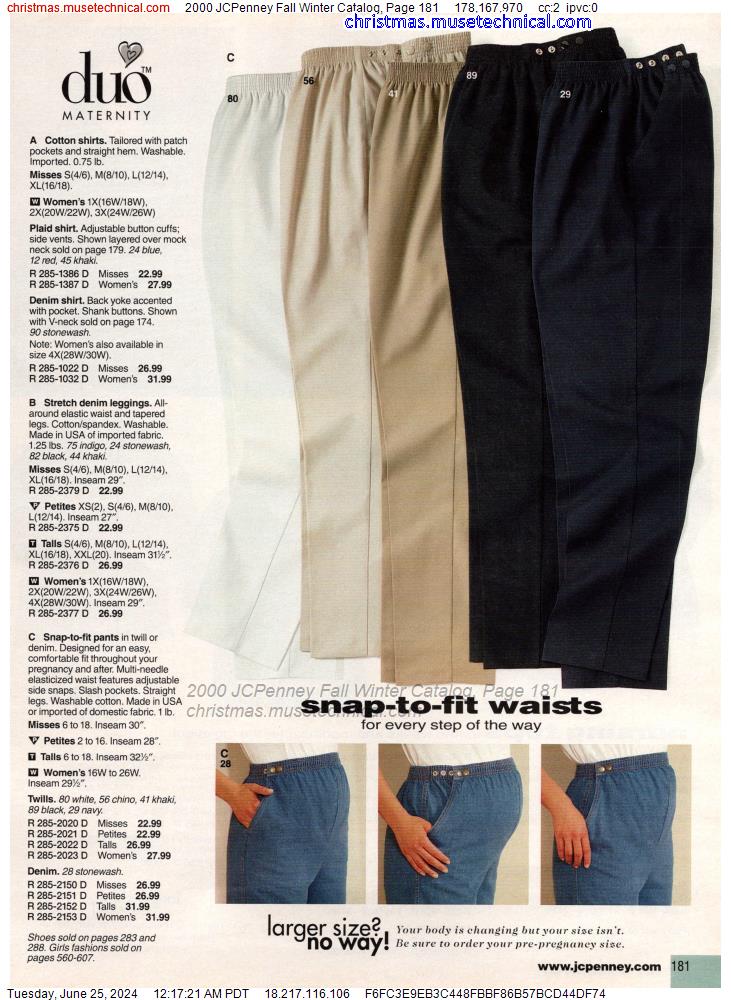 2000 JCPenney Fall Winter Catalog, Page 181