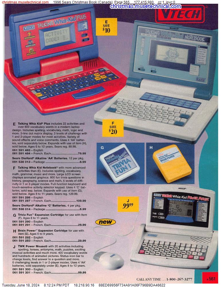 1996 Sears Christmas Book (Canada), Page 565