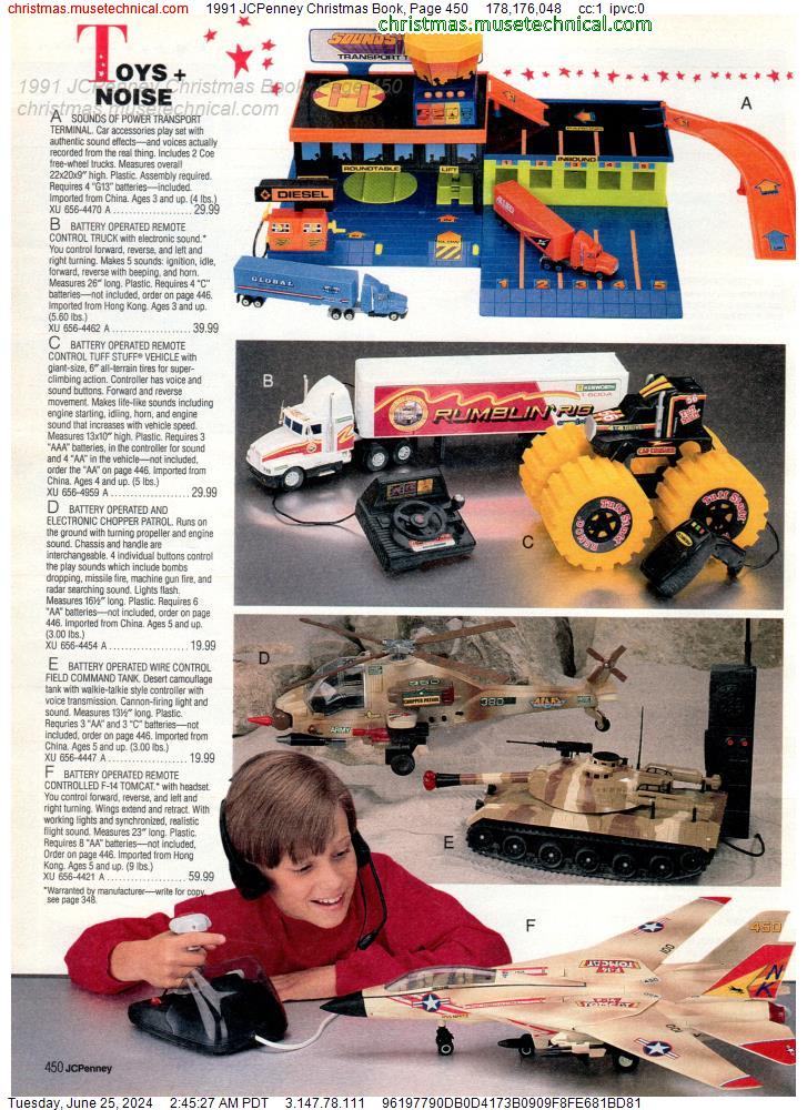 1991 JCPenney Christmas Book, Page 450