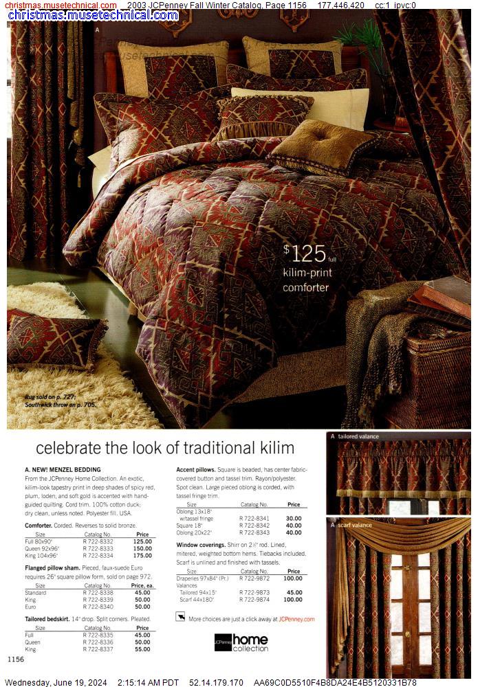 2003 JCPenney Fall Winter Catalog, Page 1156