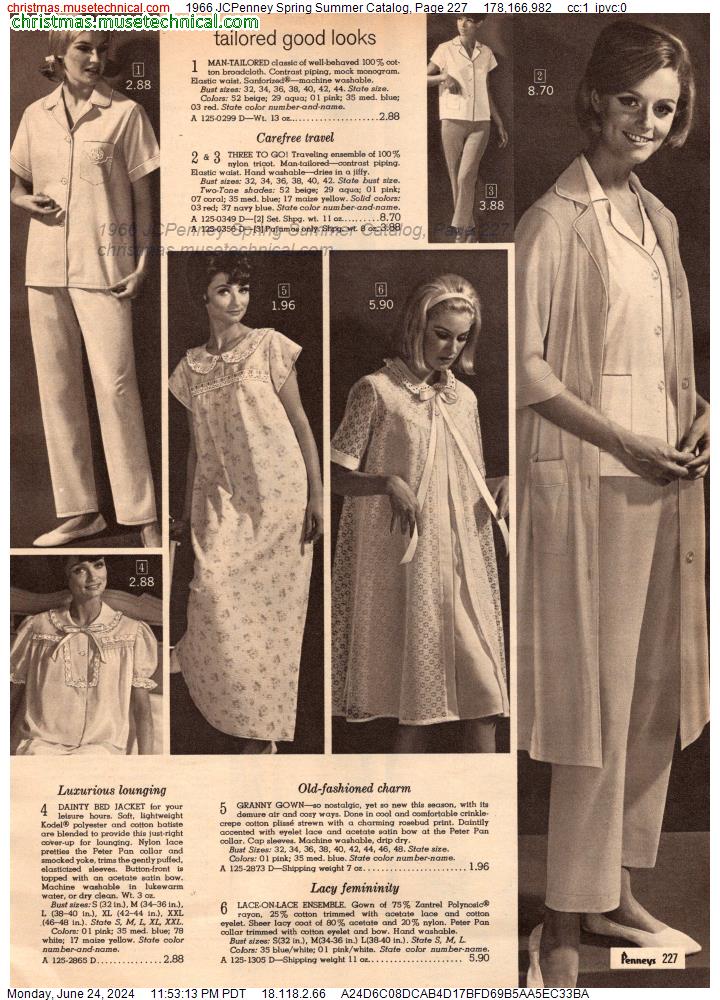 1966 JCPenney Spring Summer Catalog, Page 227