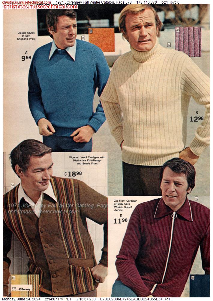 1971 JCPenney Fall Winter Catalog, Page 578