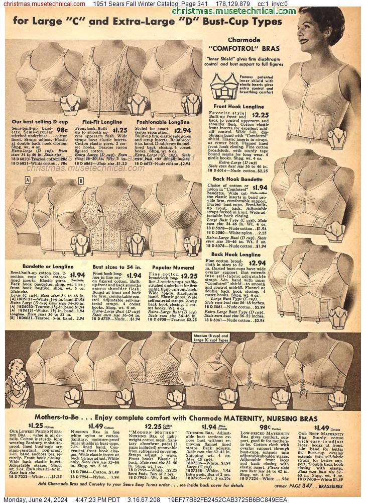 1951 Sears Fall Winter Catalog, Page 341