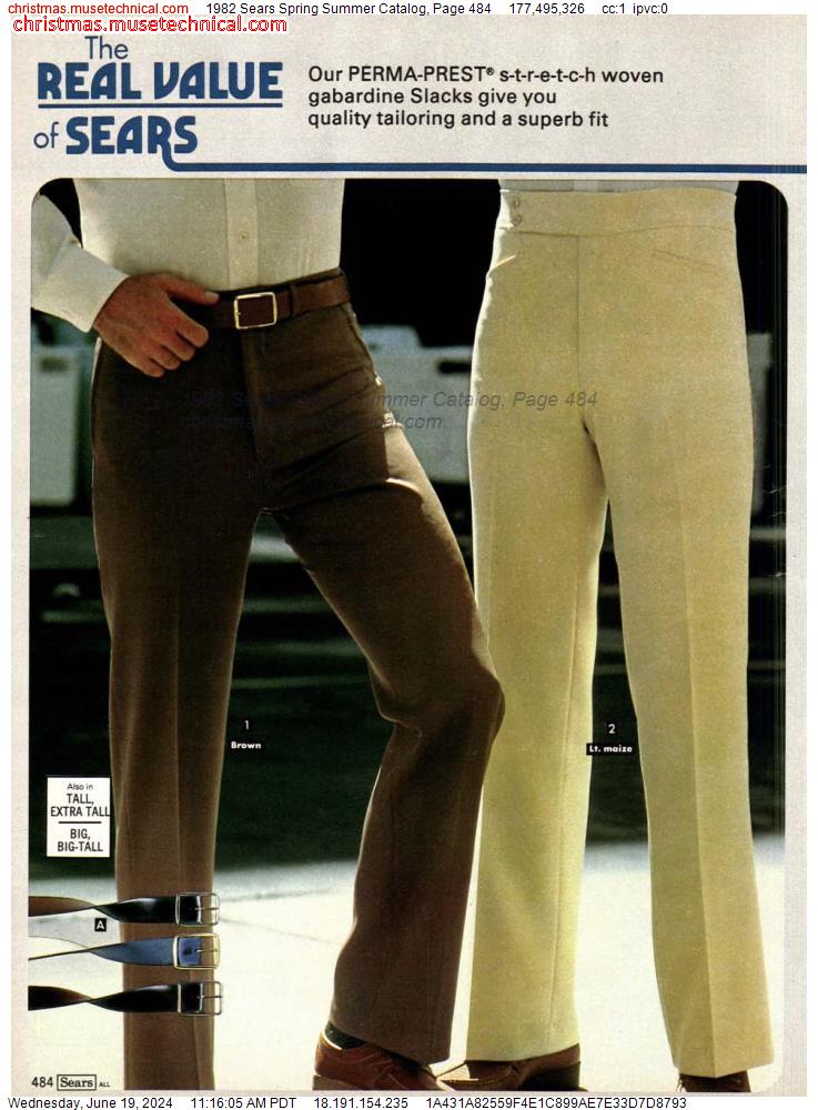 1982 Sears Spring Summer Catalog, Page 484