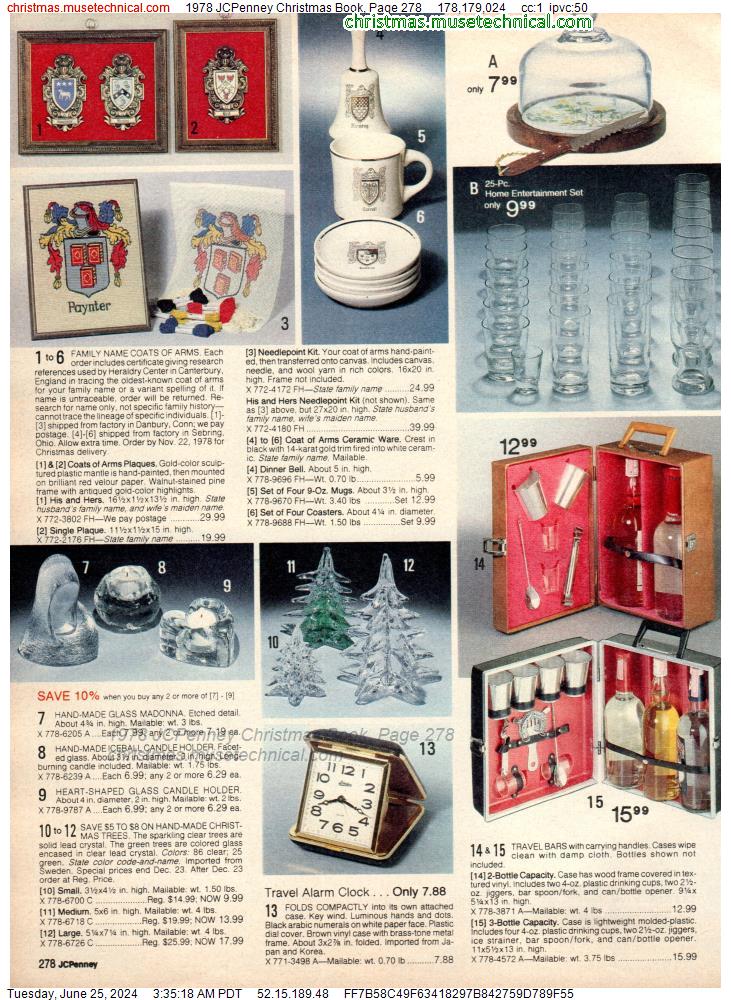 1978 JCPenney Christmas Book, Page 278