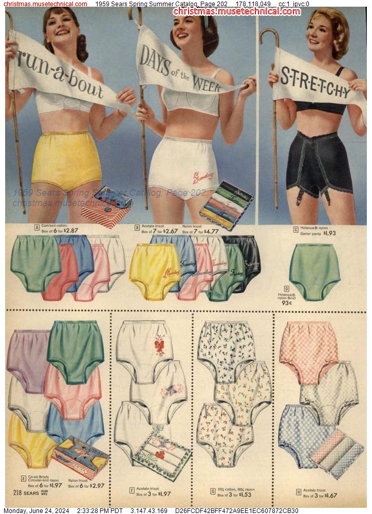 1959 Sears Spring Summer Catalog, Page 202
