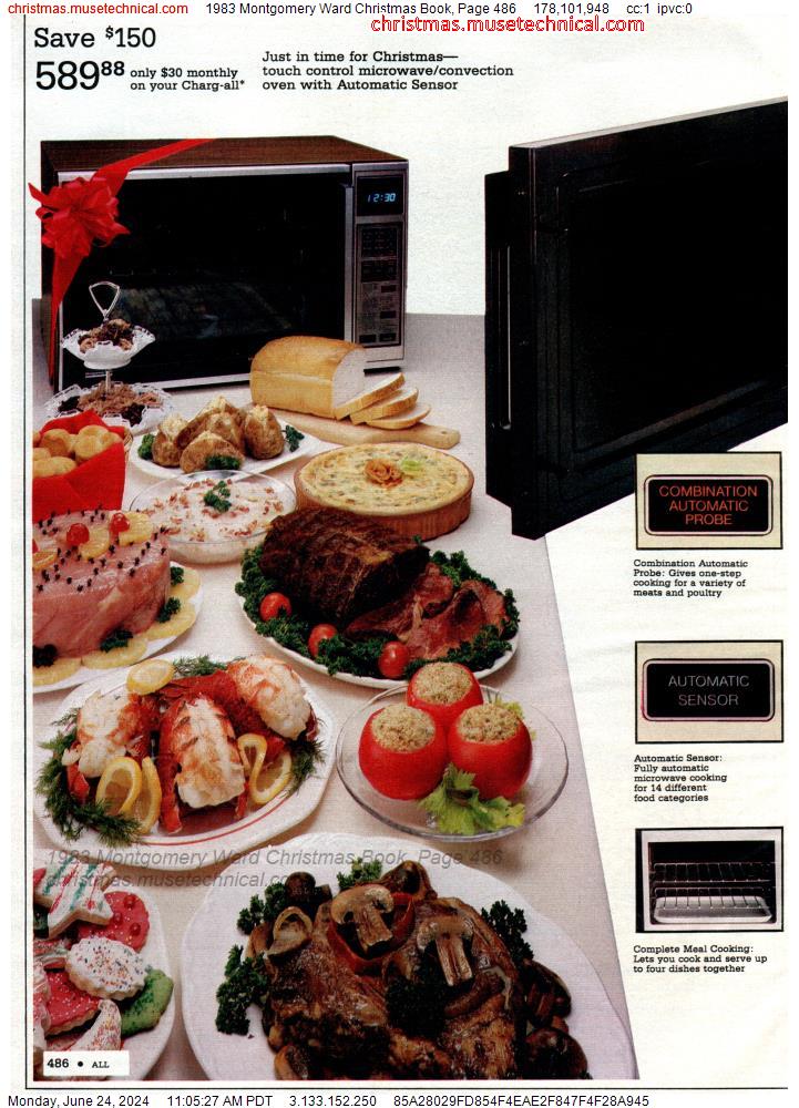 1983 Montgomery Ward Christmas Book, Page 486