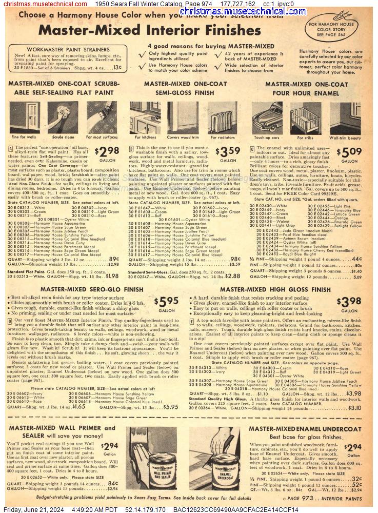 1950 Sears Fall Winter Catalog, Page 974