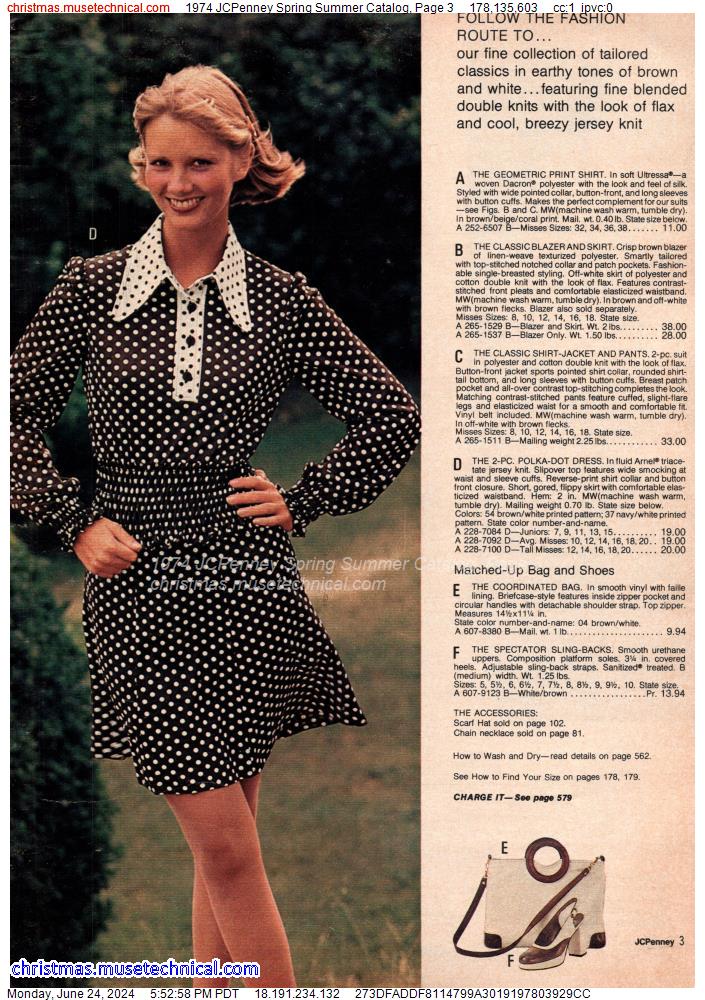 1974 JCPenney Spring Summer Catalog, Page 3
