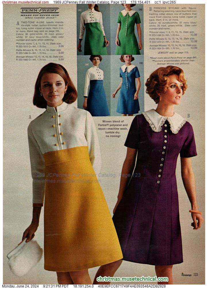 1969 JCPenney Fall Winter Catalog, Page 123