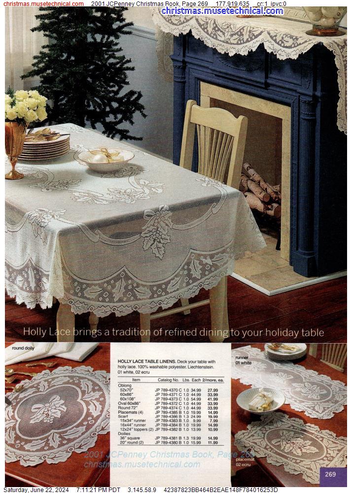 2001 JCPenney Christmas Book, Page 269