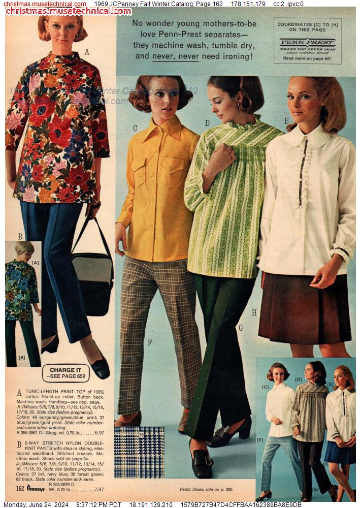 1969 JCPenney Fall Winter Catalog, Page 162