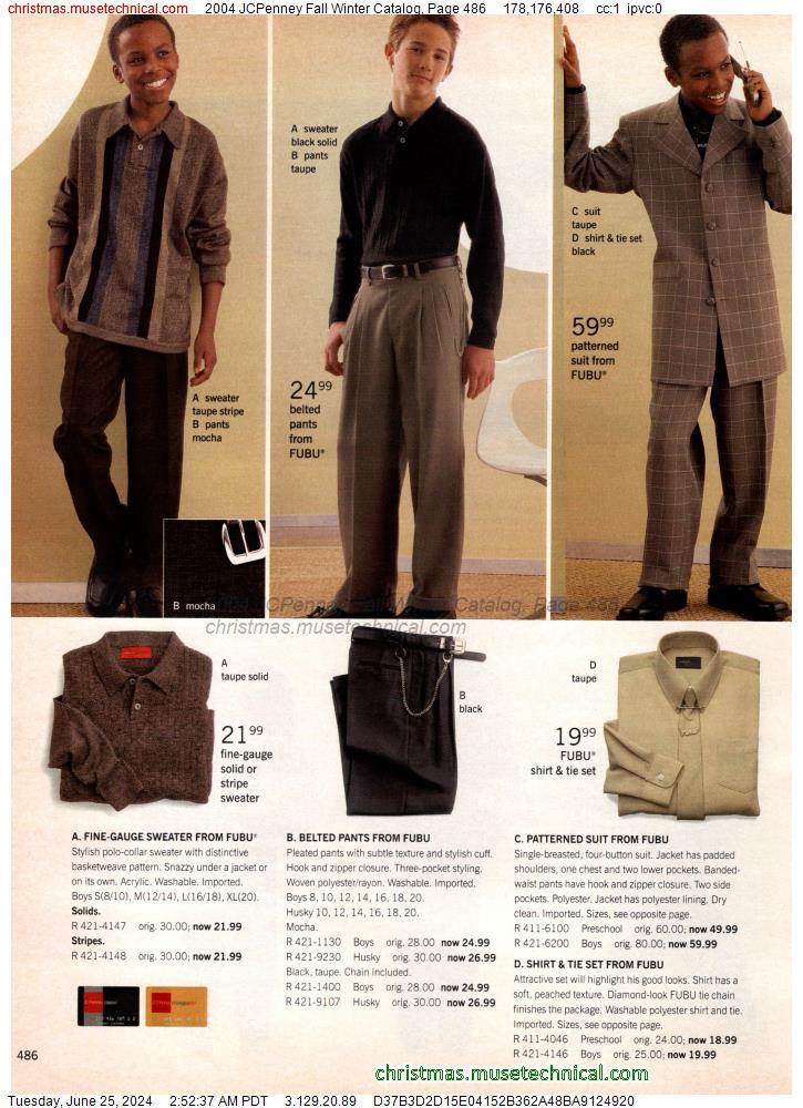 2004 JCPenney Fall Winter Catalog, Page 486