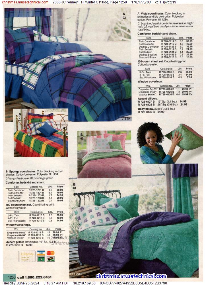 2000 JCPenney Fall Winter Catalog, Page 1250