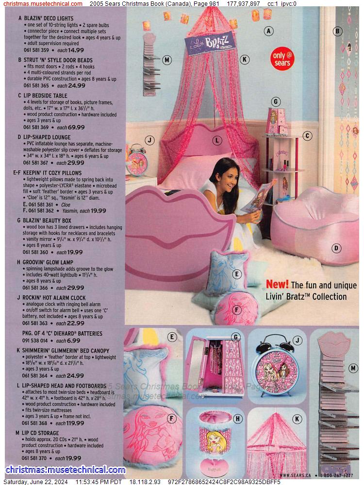 2005 Sears Christmas Book (Canada), Page 981