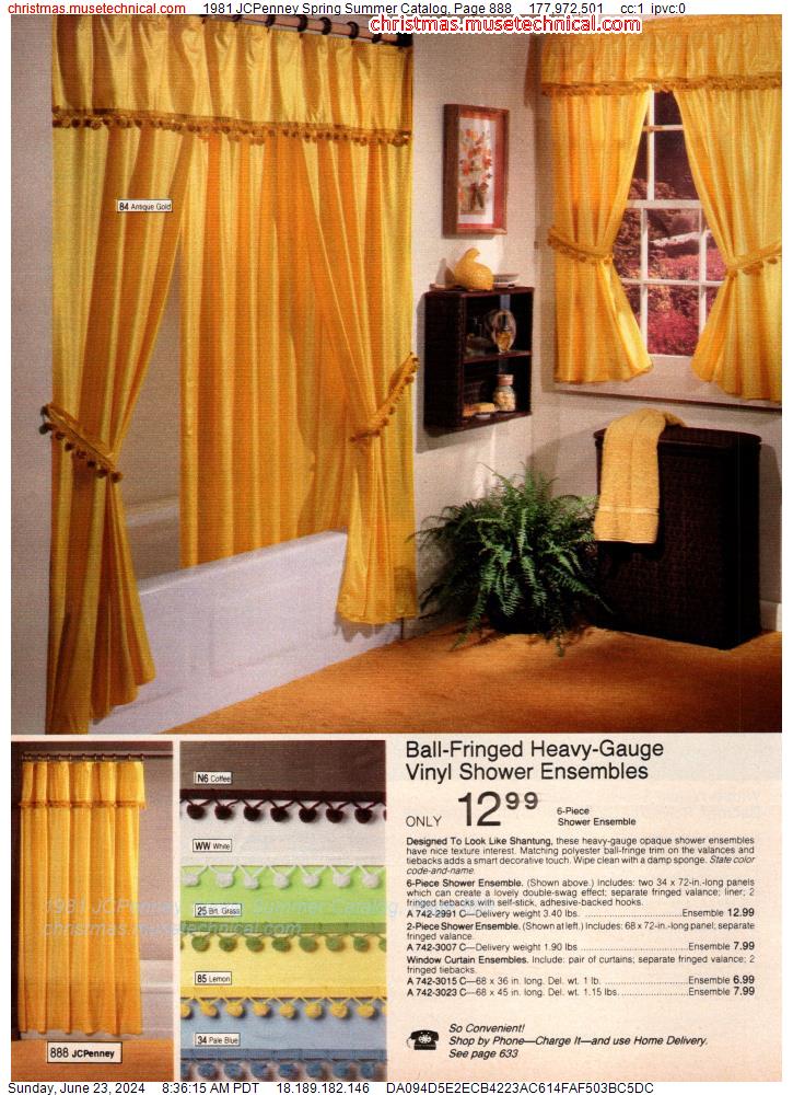 1981 JCPenney Spring Summer Catalog, Page 888