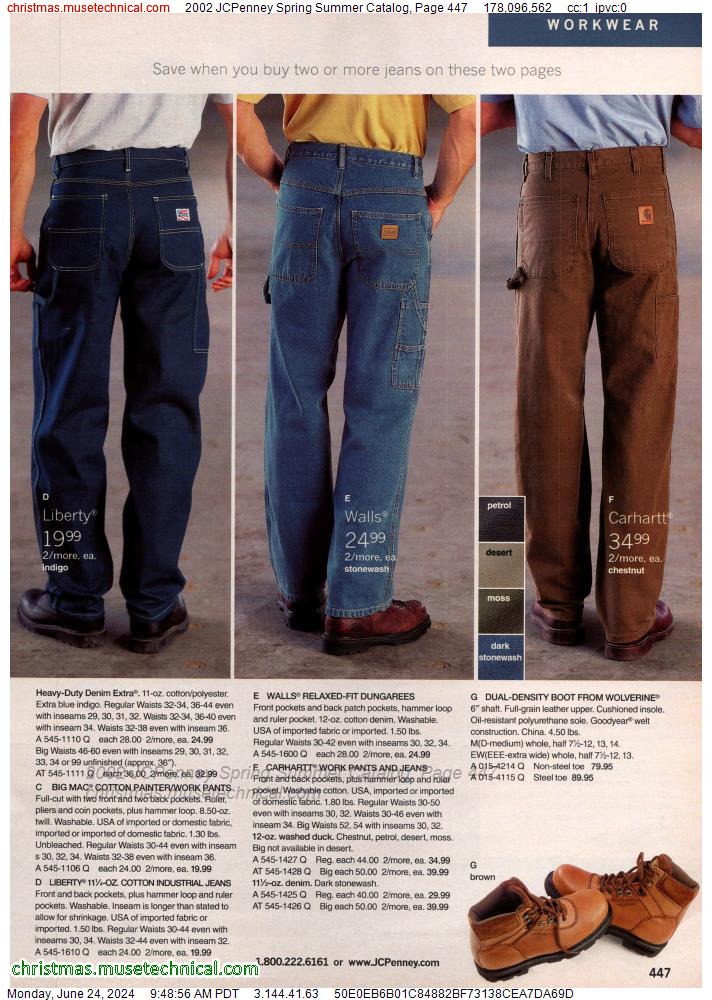 2002 JCPenney Spring Summer Catalog, Page 447