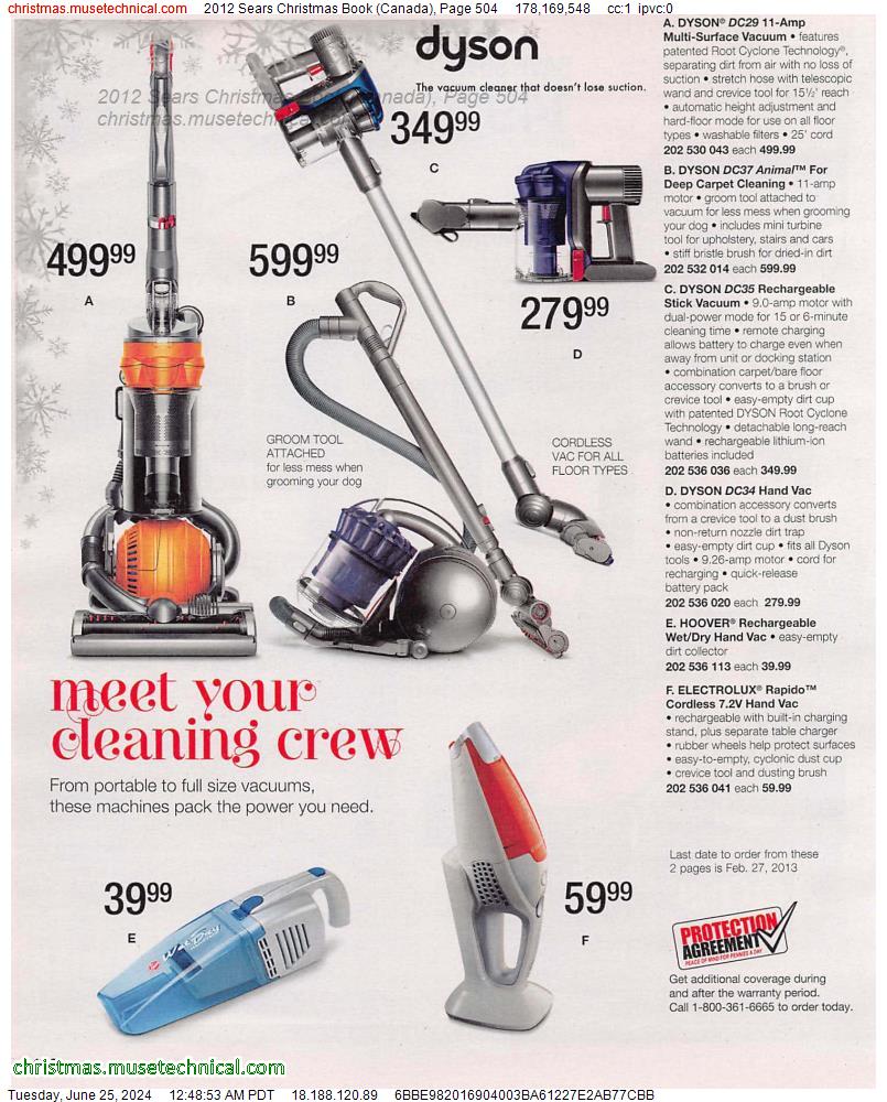 2012 Sears Christmas Book (Canada), Page 504