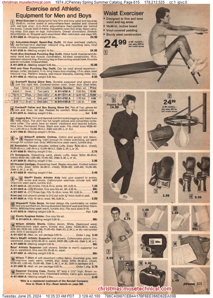 1974 JCPenney Spring Summer Catalog, Page 615
