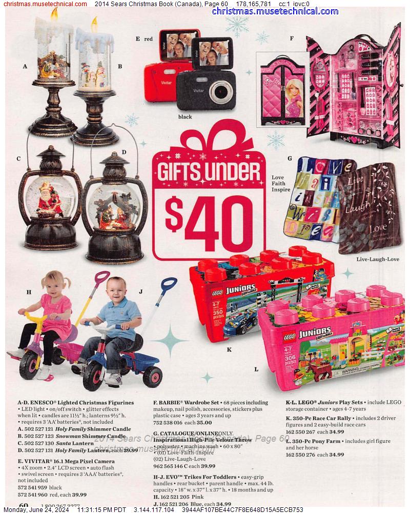 2014 Sears Christmas Book (Canada), Page 60