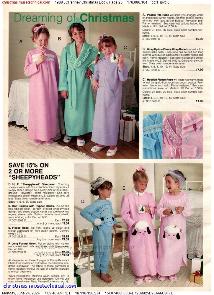 1988 JCPenney Christmas Book, Page 20