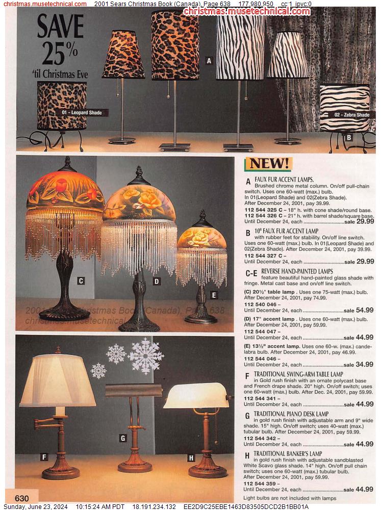 2001 Sears Christmas Book (Canada), Page 638