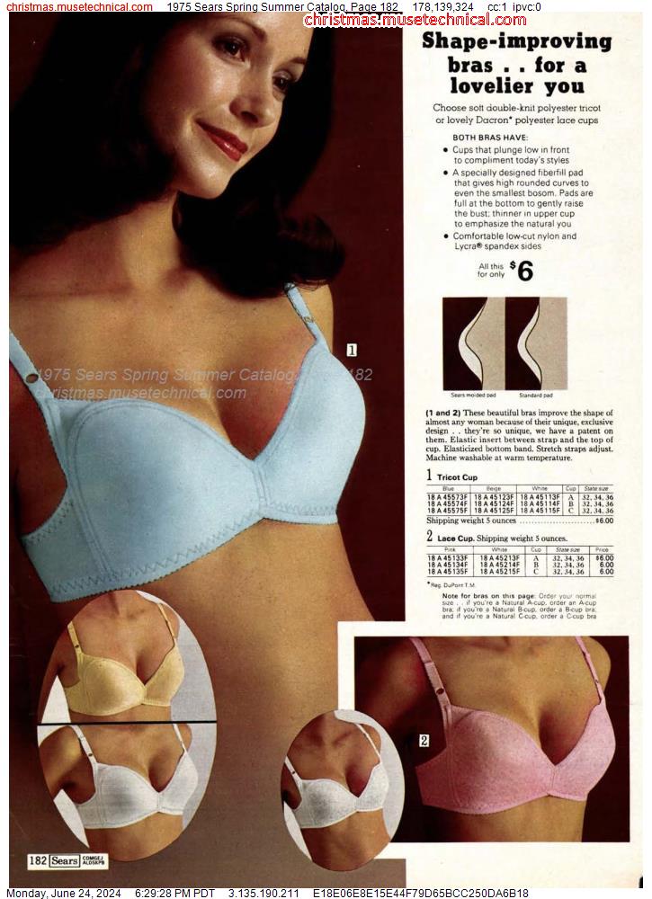 1975 Sears Spring Summer Catalog, Page 182