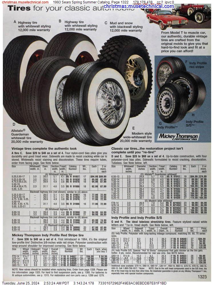 1993 Sears Spring Summer Catalog, Page 1322