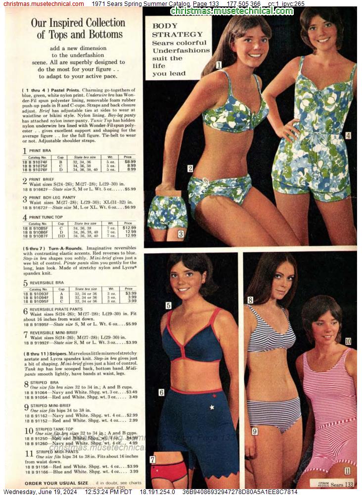 1971 Sears Spring Summer Catalog, Page 133