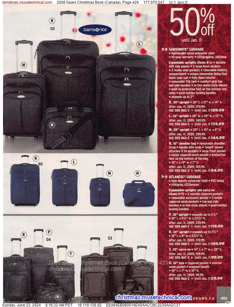 2008 Sears Christmas Book (Canada), Page 429
