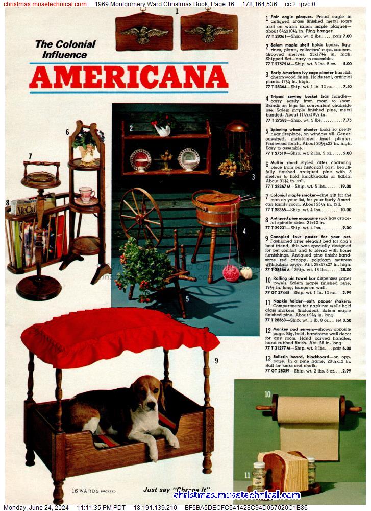 1969 Montgomery Ward Christmas Book, Page 16
