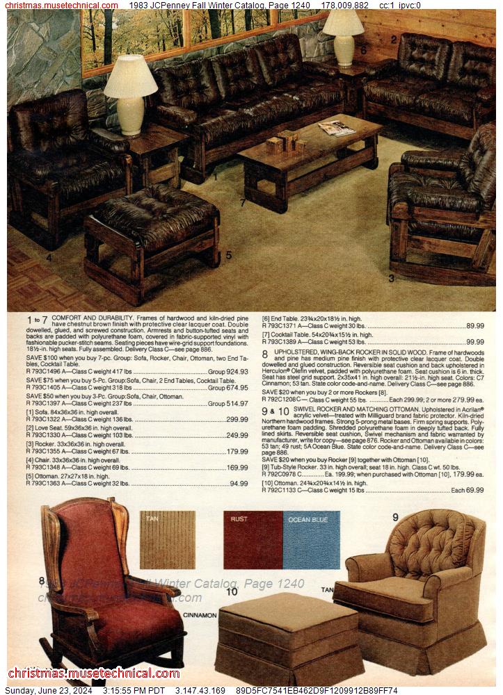 1983 JCPenney Fall Winter Catalog, Page 1240