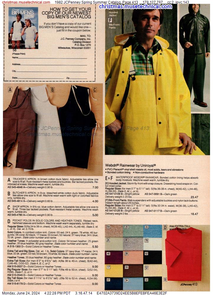 1982 JCPenney Spring Summer Catalog, Page 413