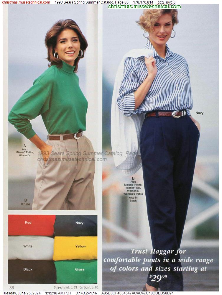 1993 Sears Spring Summer Catalog, Page 86