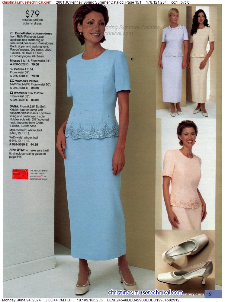 2001 JCPenney Spring Summer Catalog, Page 151