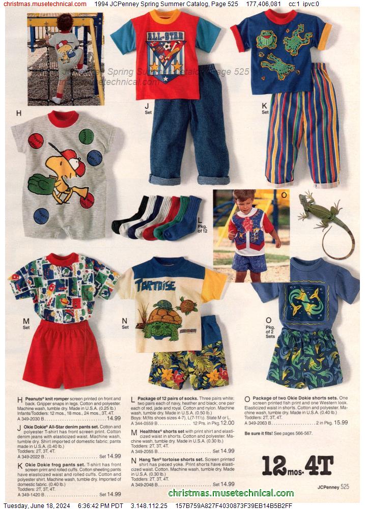 1994 JCPenney Spring Summer Catalog, Page 525